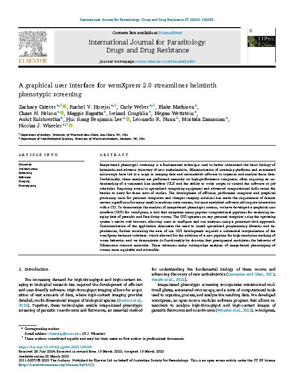 Caterer et al. 2025 - A graphical user interface for wrmXpress 2.0 streamlines helminth phenotypic screening.jpeg