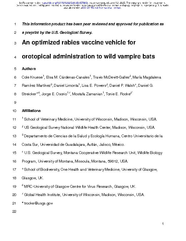 Knuese et al. 2025 - An optimized rabies vaccine vehicle for orotopical administration to wild vampire bats.jpeg
