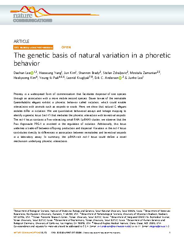 Lee et al. 2017 - The genetic basis of natural variation in a phoretic behavior.jpeg